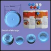 KT Gable top carton screw caps