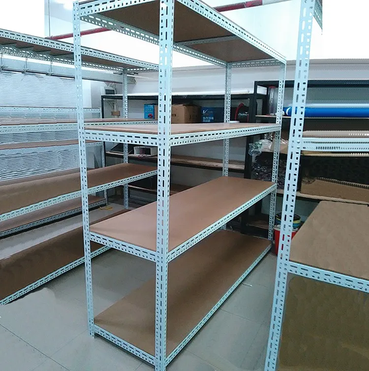 Adjustable Slotted Angle Steel Bars Shelf Racking With Cheap Price