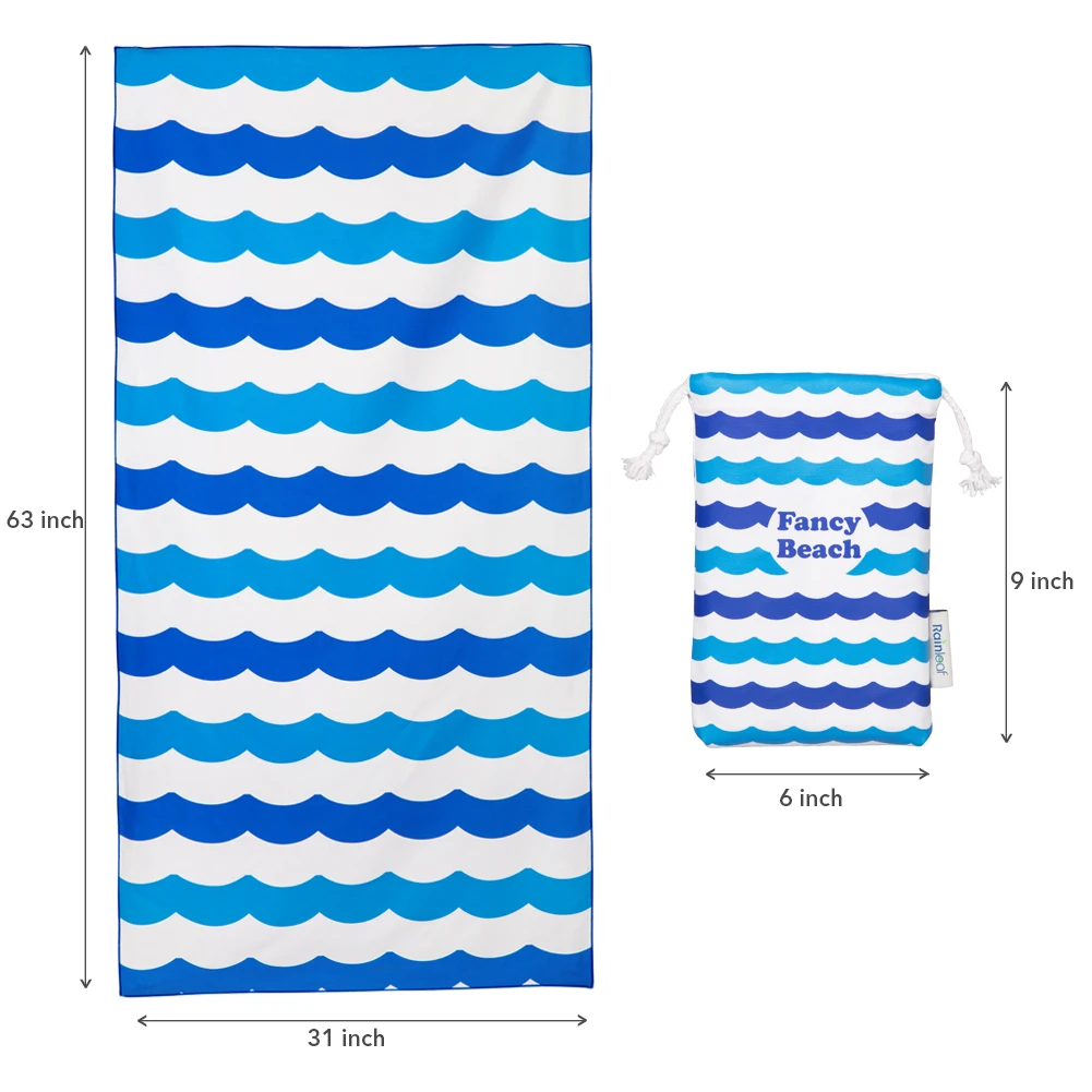 Hot Selling Colorful Microfiber Quick Dry Striped Beach Towel Buy