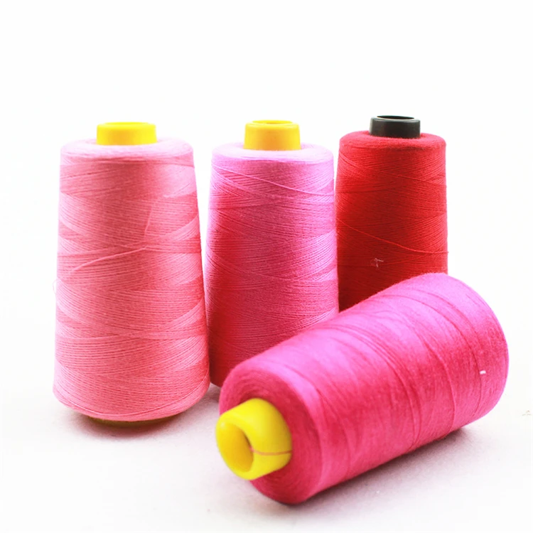 8000yds 40s/2 Core Spun Polyester Thread Cutters Cone Winder Machine