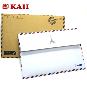 custom fancy airmail envelope