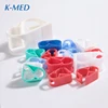 Medical use colorful plastic tube clamp for pipe