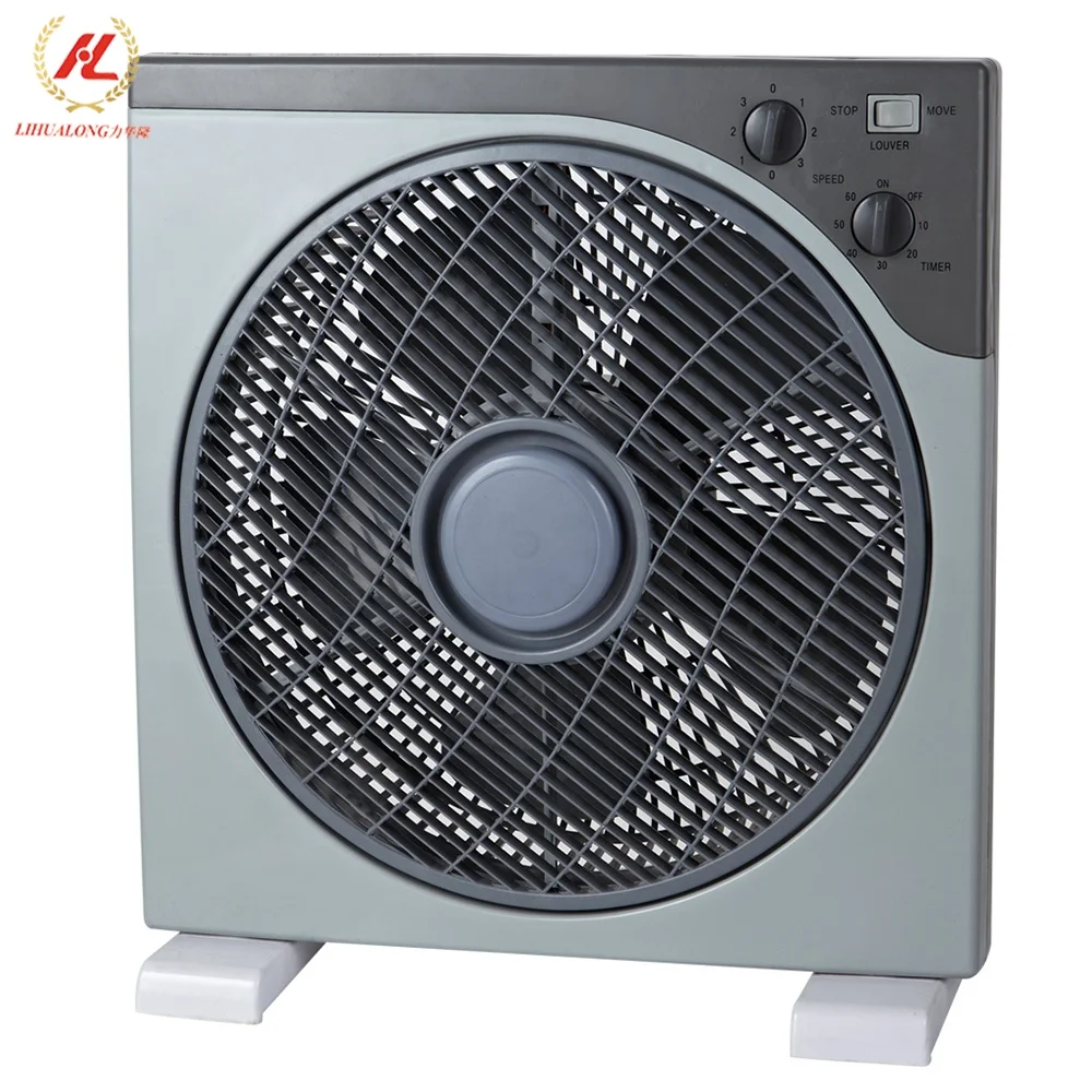 Wholesale 12 Inch Cheap Electric Square Box Fan With Timer Buy Box Fan Wholesale,12 Inch Box