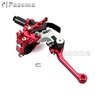 Made In China Pazoma Universal CNC Adjustable Extendable Folding Motorcycle Brake Clutch Lever For Dirt Bike Street Bike
