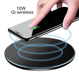Universal 10W Fast Qi Wireless Mobile Phone Charger