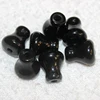Cabinet knobs,wholesale black onyx stone knobs
