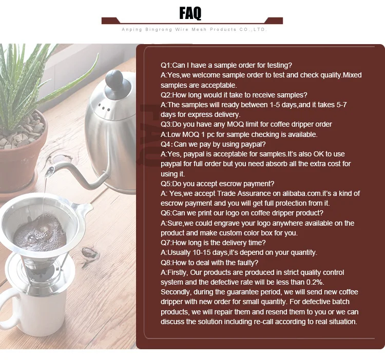 Stainless Steel Pour Over Gold Basket Reusable Ear Metal Coffee Mesh Filter Keurig With Spoon Dripper K Cup Cone Packs 