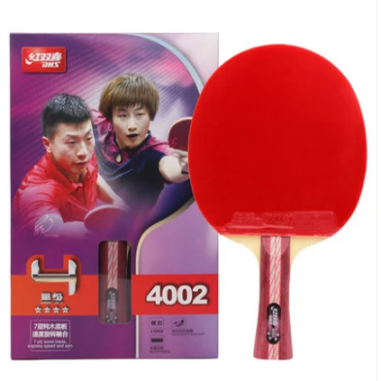 

Original DHS 4002 4006 4 stars pimples in rubbers ping pong racquet rackets table tennis bat