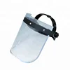 Transparent protective face shield mask