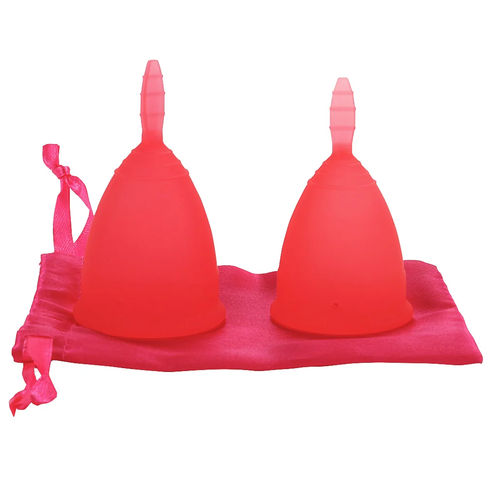 Ecofriendly Lady Menstrual Cup Medical Menstruation Cup Ce Rohs 100pcs