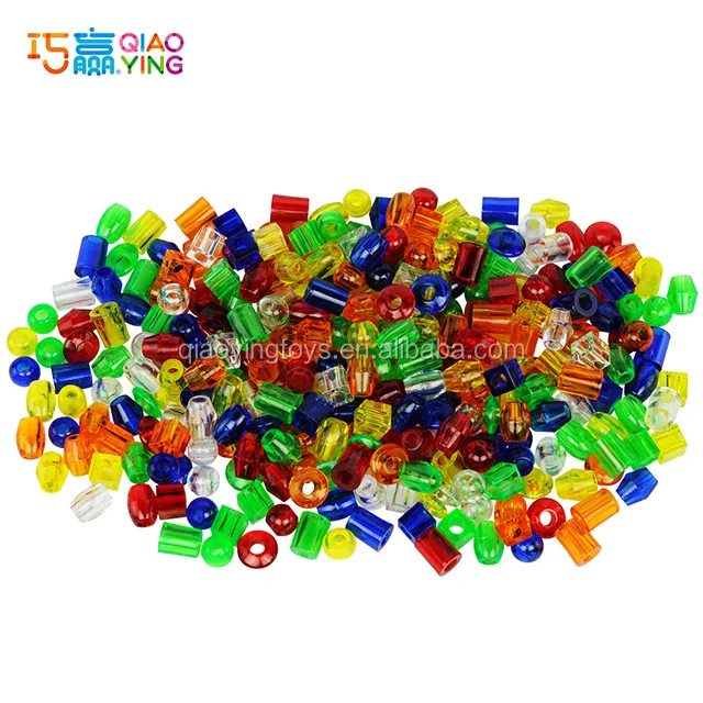 
Amazon Hot Sale 90 Pcs Lacing Beads Toys For Kids With Strings 