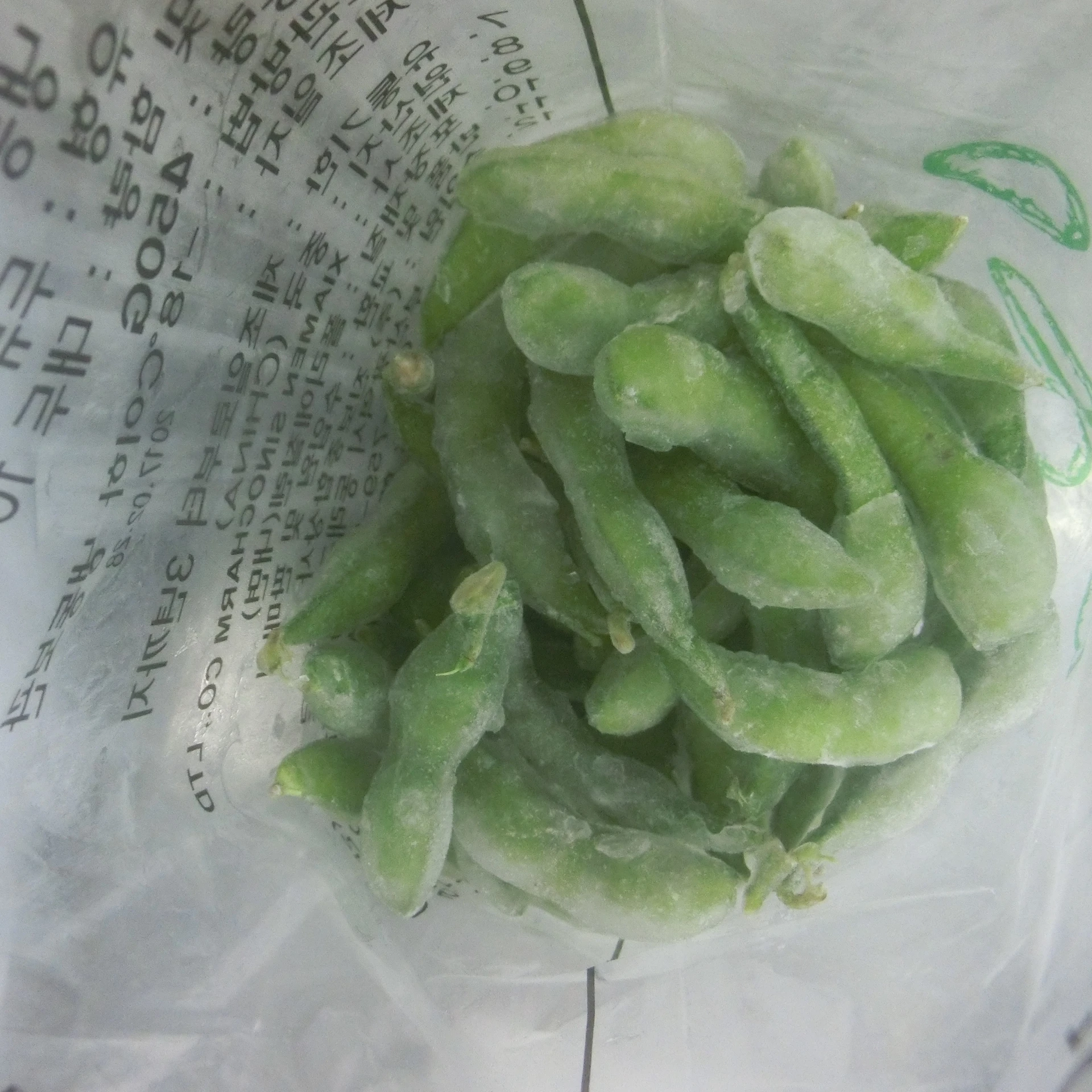 
Wholesale high quality IQF frozen green edamame soy bean to korea 