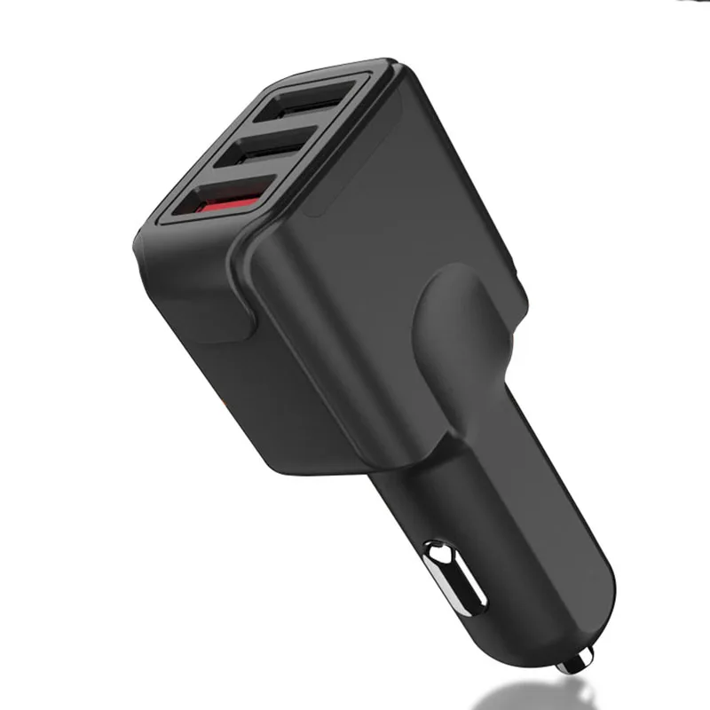 

ShenZhen factory OEM orders wholesale usb adapter electric cell phone car charger, Black white