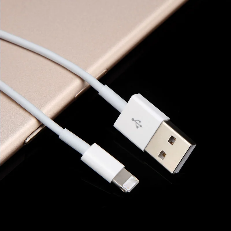 

USB Cable for iPhone 6 7 2.1A Fast Mobile Phone for iphone USB Charger Data Cable for iPhone Cable 1m, Black/white