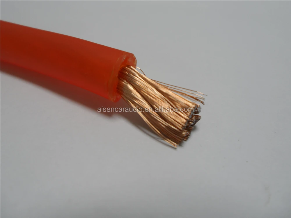 3/0 Gauge Ofc Copper Cable Wire Car Battery Cable Wire Ground Wire