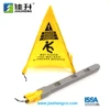 Pop-up floor safty cone sign