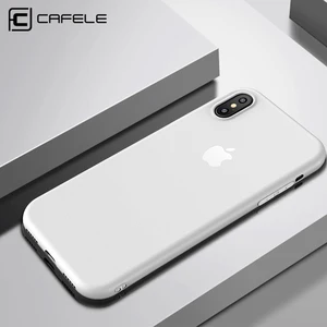 Ultra Thin Anti Fingerprint TPU Case iPhone XS XS Max