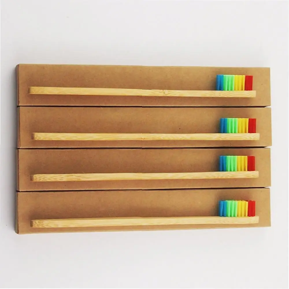 

Amazon hot sale new products factory price wholesale custom private label bamboo fiber charcoal bristle bamboo toothbrush, Natural bamboo;charcoal bristles