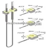 STA Hot saling furnace heater Molybdenum Disilicide MoSi2 heating elements