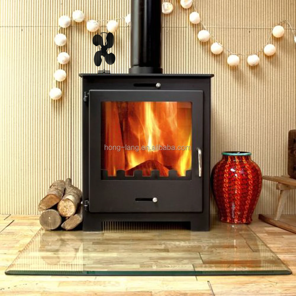 Hl 800a zwart originele warmte aangedreven eco kachel top fan voor ...