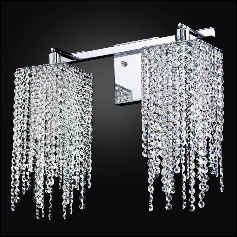 Contemporary crystal chandelier lamp wall sconce for hotel