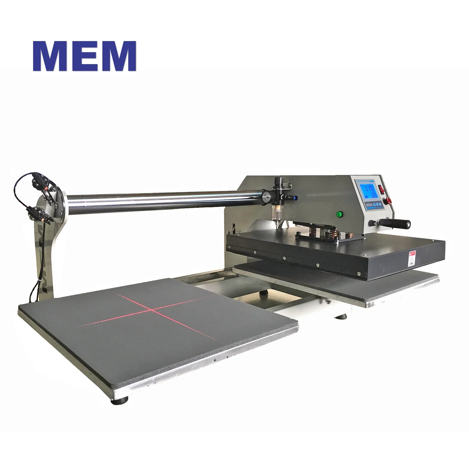 
High Quality T shirt Printing Sublimation Machine 16x20 40x50cm Semi Automatic Double Station Pneumatic Heat Press Machine 