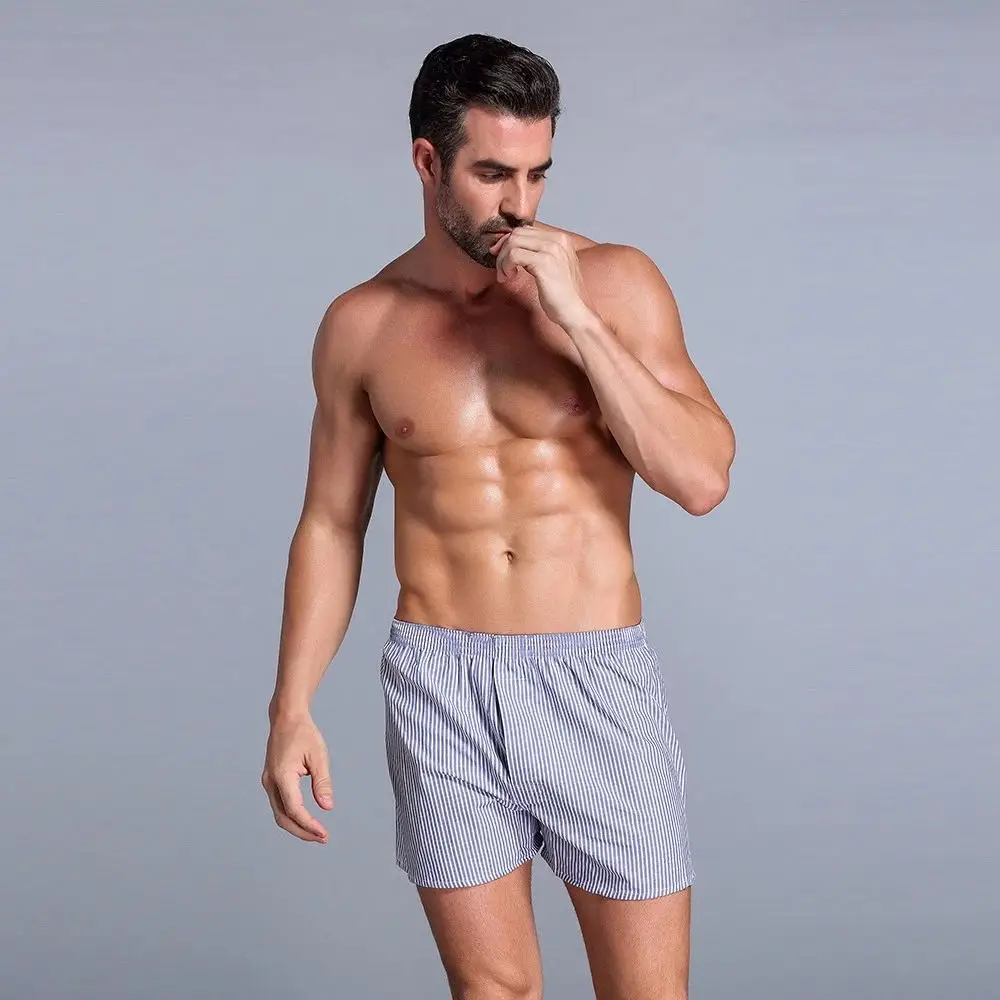 Men's Exposed Waistband Woven Fashion Boxers Buy Transparent Boxer