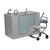 CB-LFCM Corner bath shower combo,small corner tub shower,walk in bathtub with shower