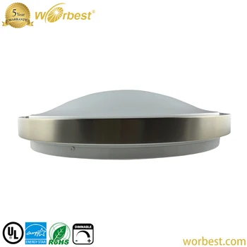 14 Inch Led Round Puff Flush Mount Led Garage Ceiling Light Buy Garage Ceiling Light Led Garage Ceiling Light Round Puff Led Ceiling Light Product