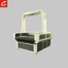 Computer controlled nonwoven fabric cloth positioning laser cutting machine with CCD software camera vision