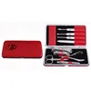 Candy Color PU Case Manicure Set Toe Nail Clipper