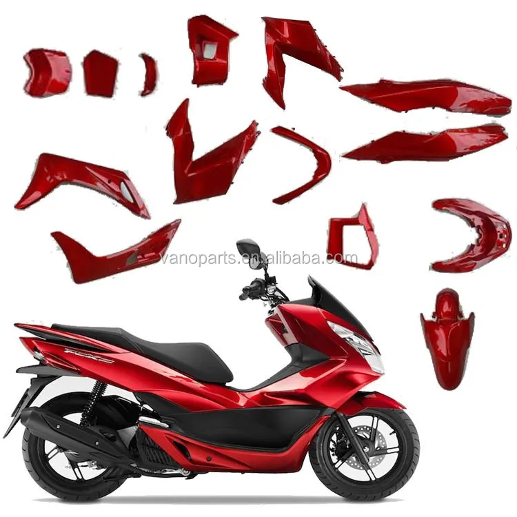 Пластик скутер 150. Honda PCX 125 Red. PCX Honda пластик. Пластик Хонда PCX 125. Пластик для скутера Honda PCX 150.