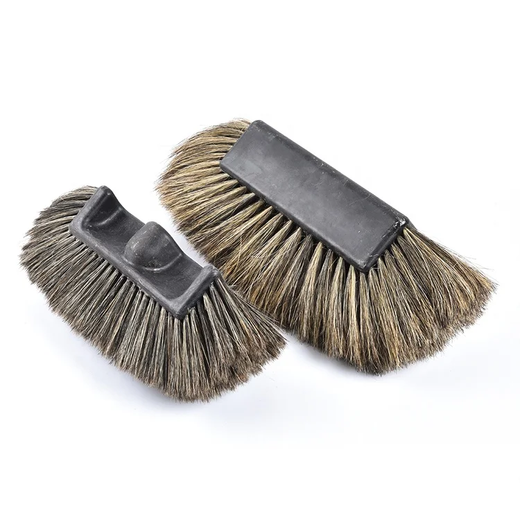 
High quality detailing cleaning hog hair car wash brush 