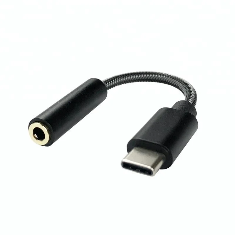 

Type C to 3.5mm Headphone Adapter Compatible for Pixel 3 iPad pro, Black