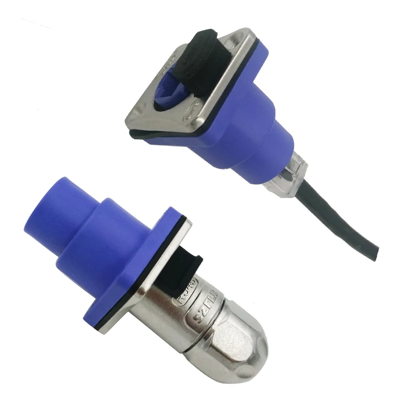 Push Lock Ip65 Cat5 Cat6 Rj45 Cat5 Cat6 Network Cable Connector Buy Cat5 Cat6 Network Cable