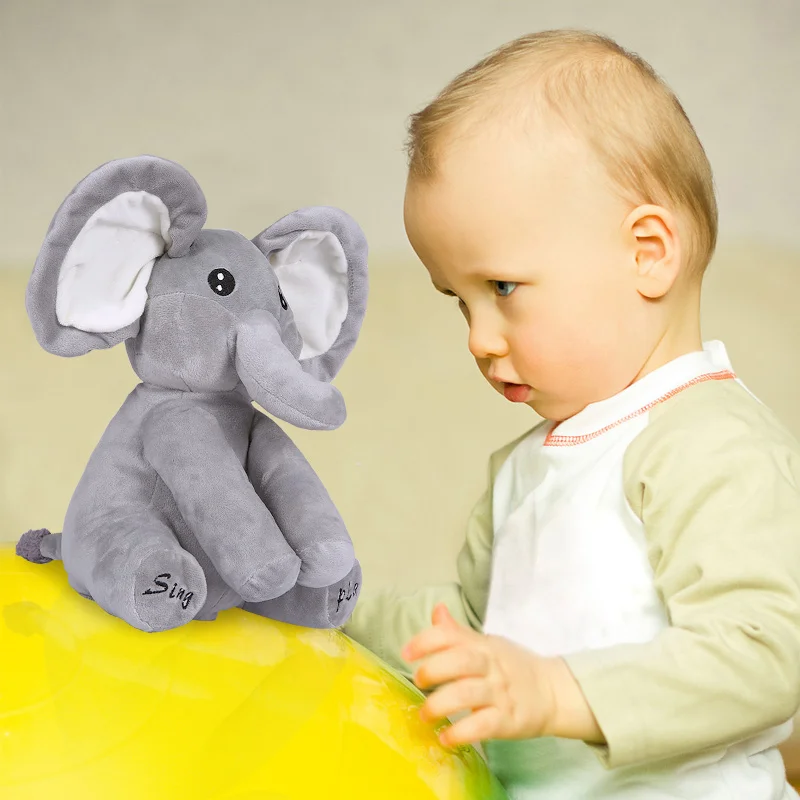 Wholesale Elephant Plush Toy Sing And Play Elephant Plush Stuffed Toys