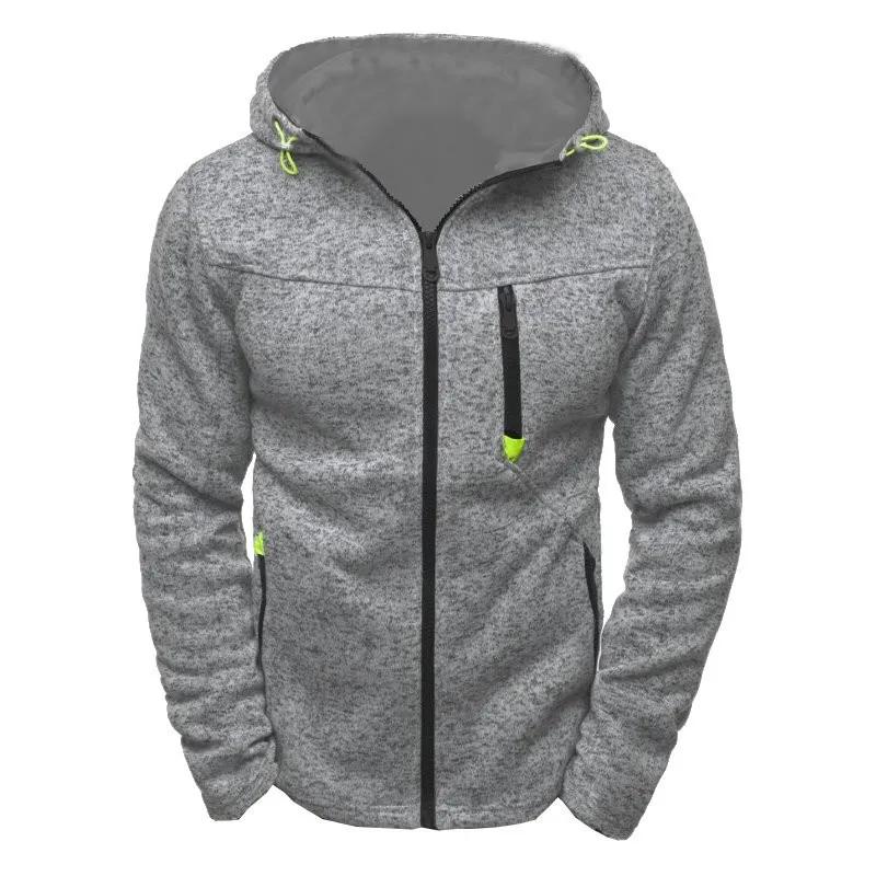 Men's zip coatMen's sports hoodie New product Sweatshirt Embroidery Slim Fit men's clothing