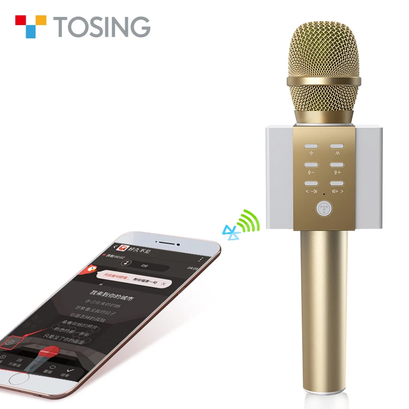 Original Tosing q7 Karaoke Mic Microphone Wireless Microphone