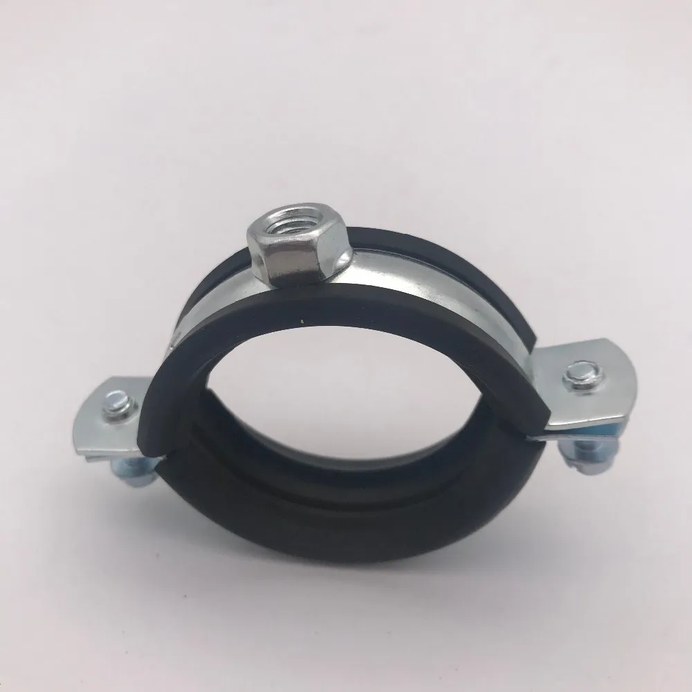 Customized Tube Clamp Zinc Plated Pipe Clamp Rubber Hose Clamp Buy