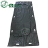 Luxury Black Heavy Duty PVC Corpse Bag for Dead Bodies with 10 Handles