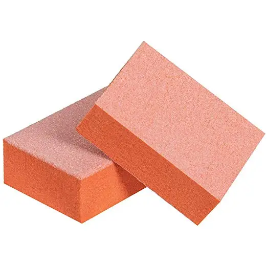 

Orange Mini Block Nail Art Buffer Buffing Sanding Files Block Pedicure Care Manicure File, Orange, and customized