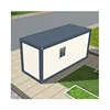 Luxury modern modular housing prefabricated 20ft folding shipping container house sample model with low cost BV Certificate