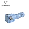 High stiffness K series helical bevel reducer with IEC flange
