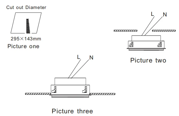 Dimmable 230VAC Double head 40W 60W high power aluminum led linear light