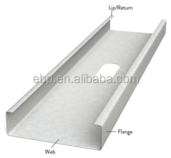 High Strength C Purlin Roof Gutter - Buy Roof Gutter,Dry Wall Stud ...