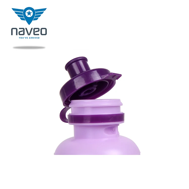 
Food Grade Outdoor eco friendly Travel Reusable Silicone Water Bottle set 