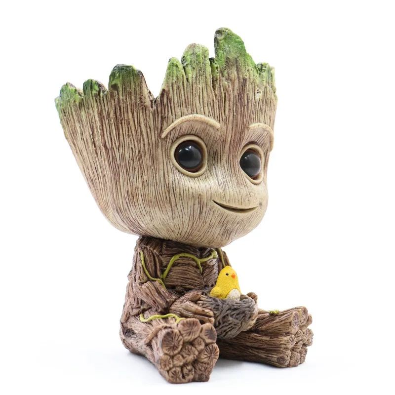 Baby Groot Flower Pot Action Figure,Pvc Tree Man Groot Doll,Guardians Of  The Galaxy Groot Figure Toy For Gift - Buy Baby Groot Flower Pot Action  Figure,Pvc Tree Man Groot Doll,Guardians Of The