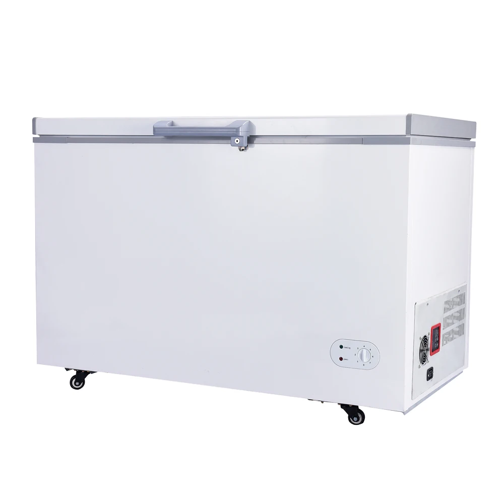 12v 2v Commercial Compressor Deep Chest Solar Freezer 300l Dc 100mm