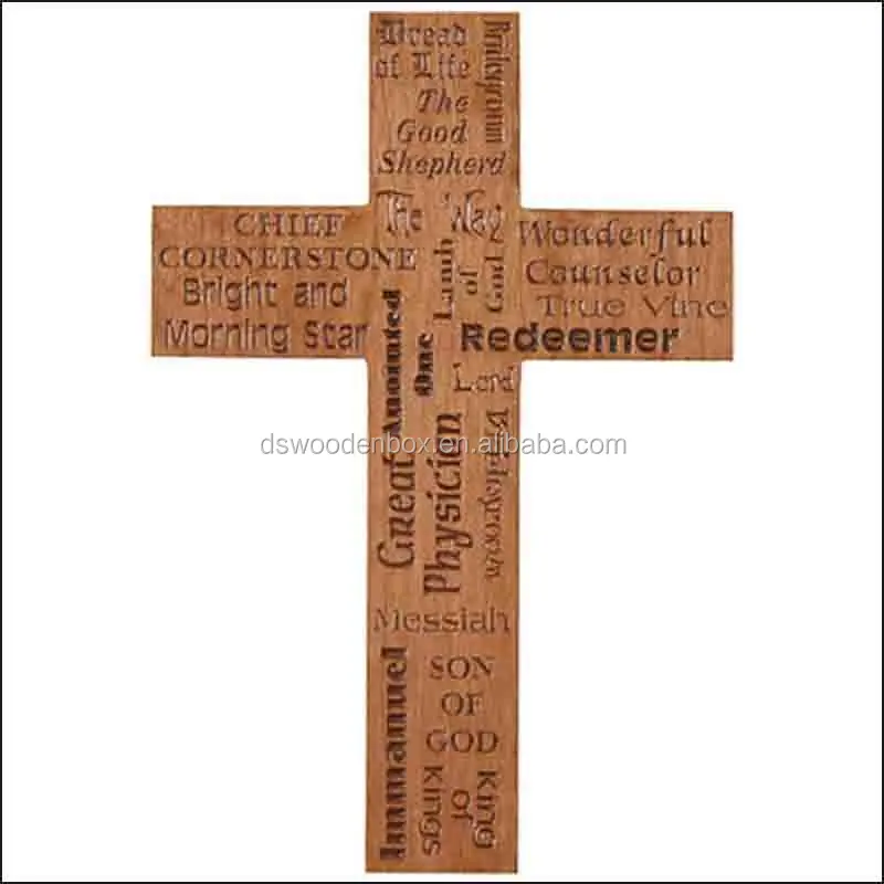 Home Decoration Religious Cross Handmade Wall Wooden Cross Buy