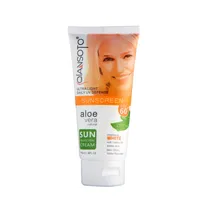 

OEM Sunscreen Cream Replenishment Moisturizing Aloe Vera Gel Shrink Pores Sunburn Sun Care Exfoliating Shrink Pores Firming